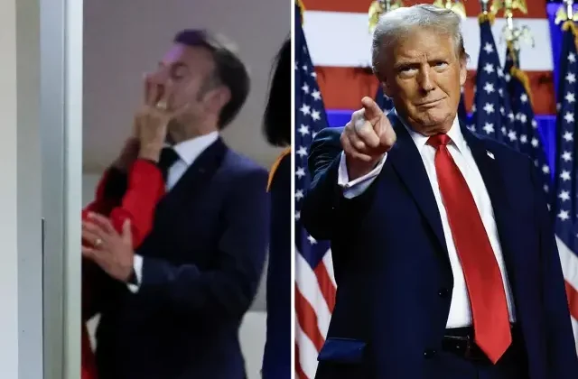 Trump’tan eşi tarafından tokatlanan Macron’a evlilik tavsiyesi