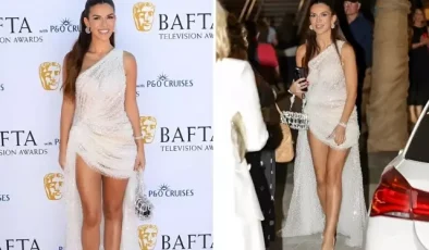 Türk asıllı televizyon yıldızı, Ekin-Su Cülcüloğlu, BAFTA töreninden kovuldu