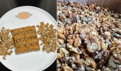 Ünlü baklavacının kurtlu ceviz skandalı büyüyor! Önce reddettiler sonra bambaşka konuştular