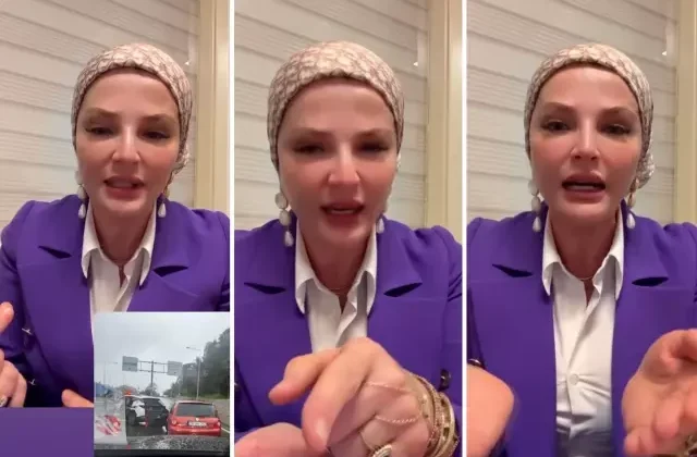 Ünlü sunucu Nermin Öztürk trafikte maruz kaldığı magandalığı gözyaşları içinde anlattı
