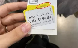 Vatandaş, mağazadaki etiket oyununu böyle ifşa etti: Resmen dolandırıcılık