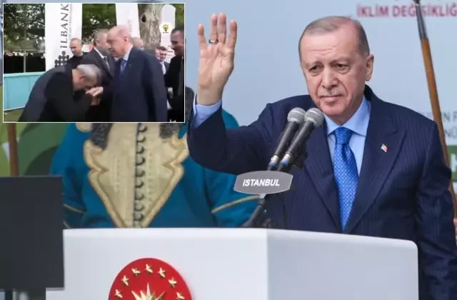 Yavuz Bingöl, Cumhurbaşkanı Erdoğan’ın elini öptü; sosyal medyayı ikiye bölündü