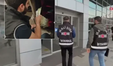 Yeni İBB operasyonundan ilk görüntüler! Kasadan balya balya dolar çıktı