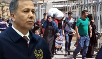 Yerlikaya: 9 Aralık’tan itibaren 250 bin Suriyeli ülkesine döndü