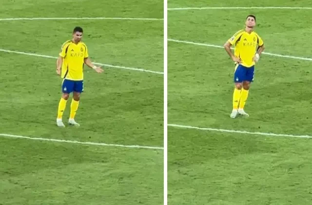 Yok artık Ronaldo! Takımı elendi, kendisiyle tartıştı