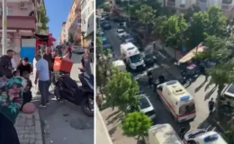 Yüzleri maskeli 2 kişi, çocuk parkını kana buladı