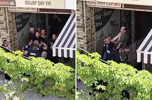 Zabıta memurları engelli vatandaşı darbetti