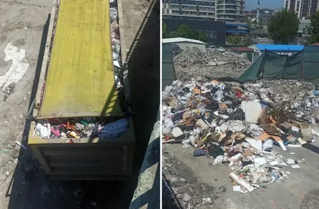 Zeytinburnu Belediyesi, 10 bin kişinin yaşadığı sitenin bitişiğini atık sahası yaptı
