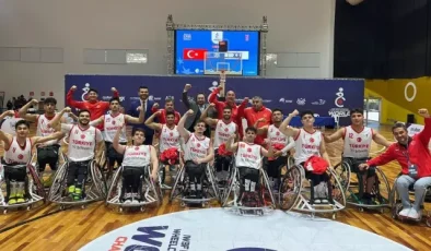 23 Yaş Altı Tekerlekli Sandalye Basketbol Milli Takımımız, İsrail’i 84 sayı farkla ezip geçti