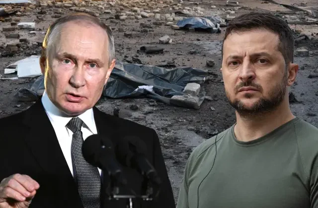 40 uçağını kaybeden Putin’den misilleme! Başkenti İHA’larla vurdu