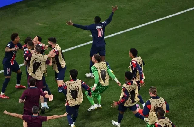 5 gollü tarihi zafer! Paris Saint-Germain Şampiyonlar Ligi şampiyonu
