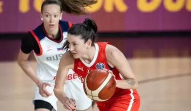 A Milli Kadın Basketbol Takımı, Rusya’yı devirdi