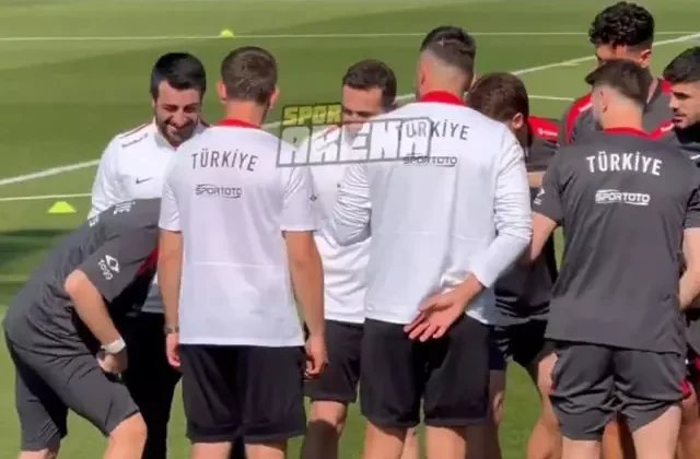 A Milli Takım’da iki isme geçiş töreni yapıldı