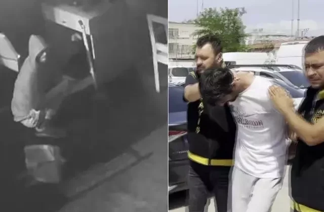 Akşam tost yedi, gece soydu! Kamera her anını kaydetti