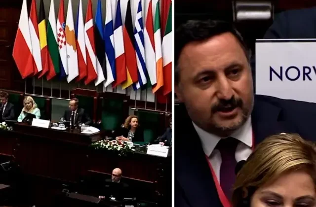 Avrupa’nın Gazze hazımsızlığı! AK Partili Karayel’in konuşmasını kestiler
