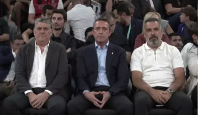 Beşiktaş Fibabanka-Fenerbahçe Beko derbisinde olay! Ali Koç hızla locaya gitti