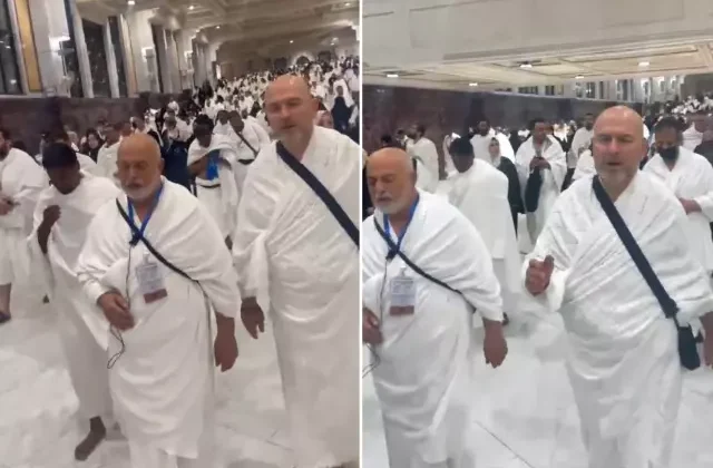 Bir dönem Türkiye’nin en popüler ismiydi! Hac ibadetinde böyle görüntülendi