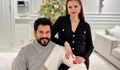 Burak Özçivit’ten eşi Fahriye Evcen’e aşk dolu kutlama