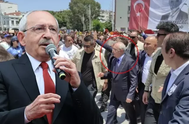 Cenaze töreninin önüne geçen görüntü! Kılıçdaroğlu alana alkışlarla girdi