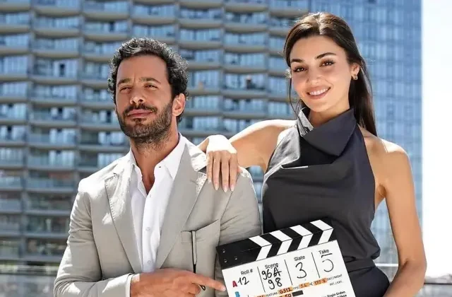 Cesur sahneler sosyal medyada gündem oldu, Hande Erçel sessizliğini bozdu