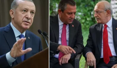 CHP’deki kavgaya Cumhurbaşkanı Erdoğan’dan ilk yorum: Ürkmemek elde değil