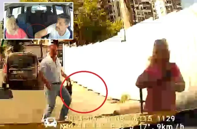 Çığlık çığlığa taksiye binip yalvardı: Beni öldürecek, lütfen yardım edin