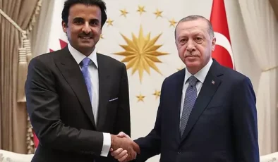Cumhurbaşkanı Erdoğan, Katar Emiri Al Sani ile görüştü
