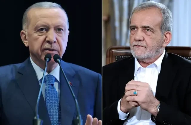 Cumhurbaşkanı Erdoğan, Pezeşkiyan ile görüştü: Türkiye rol üstlenmeye hazır