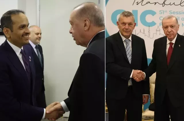 Cumhurbaşkanı Erdoğan’dan peş peşe kritik temaslar