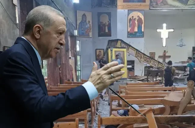 Cumhurbaşkanı Erdoğan’dan Şam’daki kilise saldırısına tepki