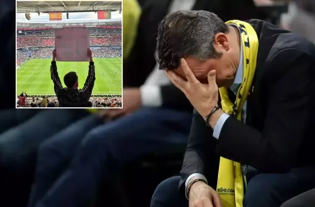 Dev finale Ali Koç damgası! Binlerce kişi önünde o pankartı açtı