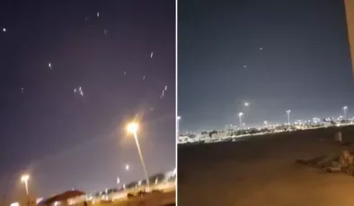 Doha’da patlama sesleri! İran, Katar’daki ABD üssüne 6 füze fırlattı
