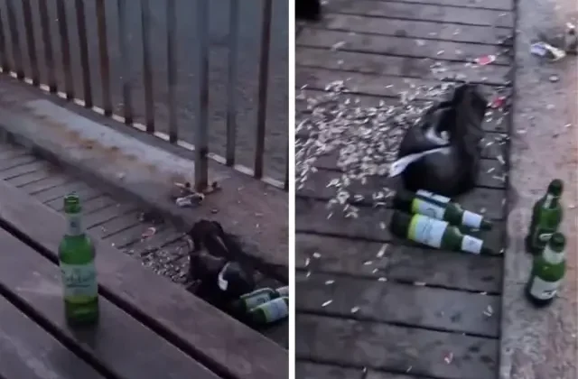 Dünyaca ünlü Konyaaltı Sahili’nde mide bulandıran görüntüler