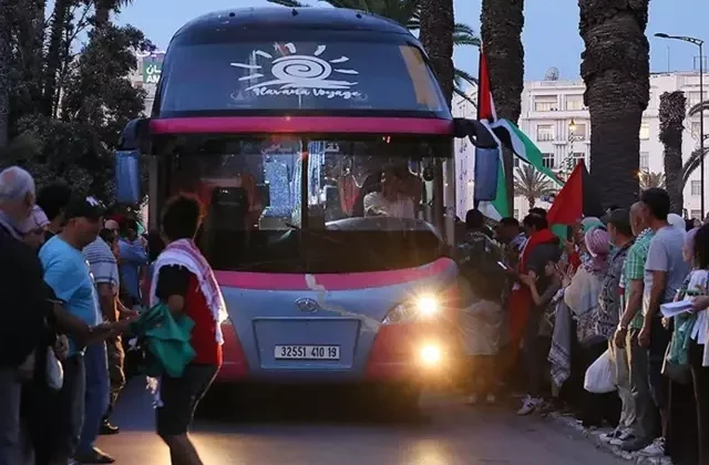 Dünyanın dört bir yanından binlerce aktivist, Gazze’ye yürüyor