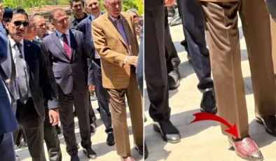 Erdoğan’ın ayakkabısıyla ilgili iddiaya İletişim Başkanlığı’ndan yalanlama