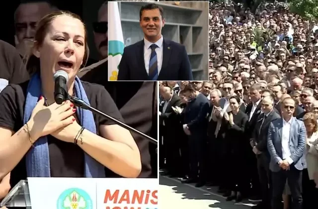 Ferdi Zeyrek’in eşi, alanda toplanan binlerce kişiden helallik istedi