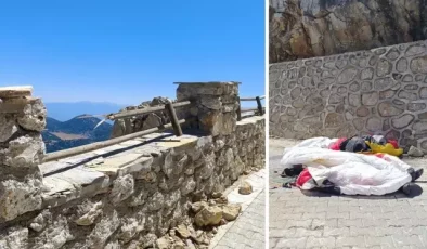 Fethiye’de yola düşen İsviçreli yamaç paraşütçüsü öldü