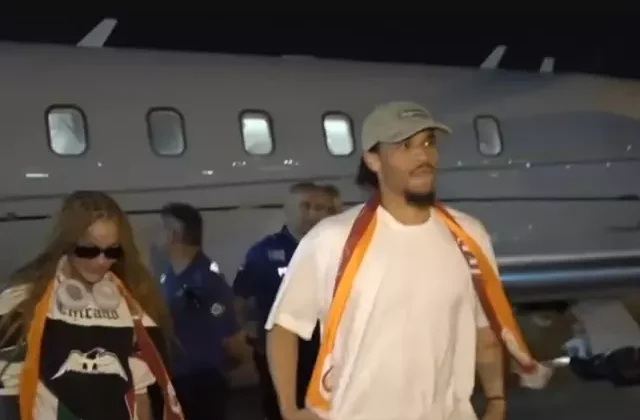 Galatasaray’ın yeni transferi Leroy Sane İstanbul’da
