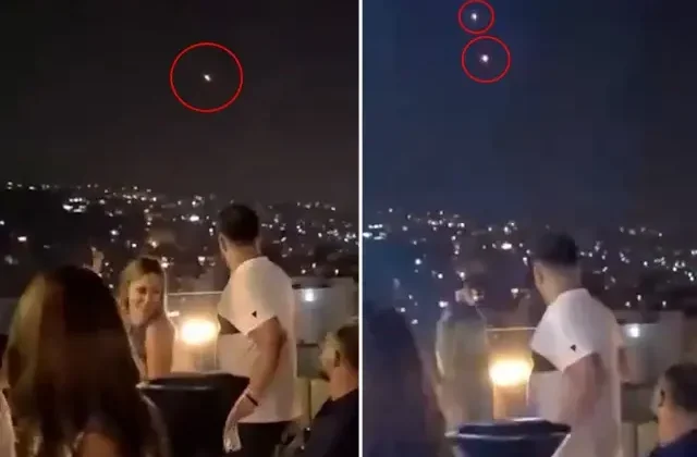 Gece kulübünde eğlendikleri esnada üzerlerinden İran’ın füzeleri geçti