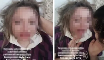 Genç kızı darp edip özür dilettiler, o anları sosyal medyada paylaştılar
