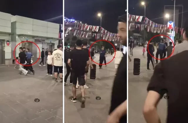 Gerçek polisleri rahatsız eden görüntü