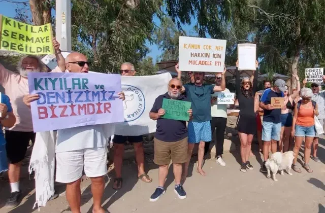 Gümüşlük ayakta! CHP’li başkan halk plajını özel işletmeye tahsis etti