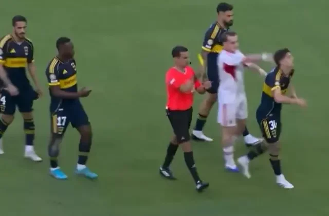 Hakemin yanında yaptı! Boca Juniors maçında Kerem Aktürkoğlu’nu çıldırtan hareket