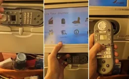 Hindistan’da 300’e yakın kişinin öldüğü uçağın içinden kafa karıştıran görüntü