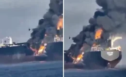 Hürmüz Boğazı’nın girişinde iki ham petrol tankeri çarpıştı