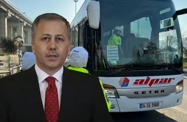 İçişleri Bakanı Ali Yerlikaya: 3 bin gizli yolcu şoförleri izleyecek
