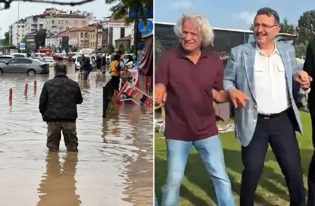 İddia olay! Trabzon’u sel götürürken, belediye başkanı Amsterdam’da