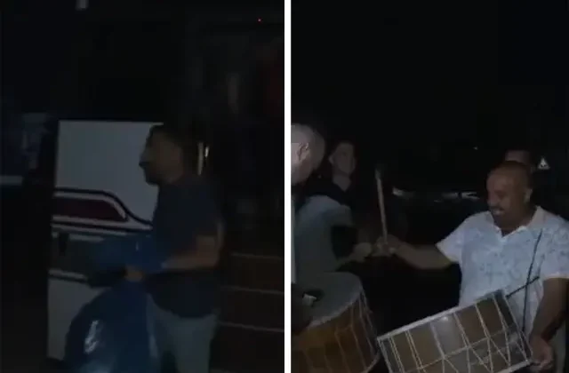 İnfaz paketinin yürürlüğe girmesiyle ilk tahliyeler başladı! Davul zurna ile karşıladılar