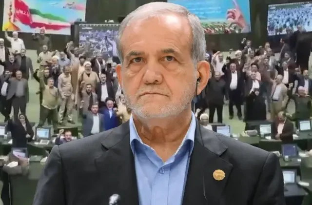 İran Meclisi “Amerika ve İsrail’e ölüm” sloganlarıyla inledi