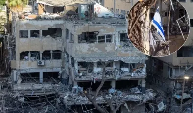 İran’ın vurduğu Tel Aviv’de büyük yıkım